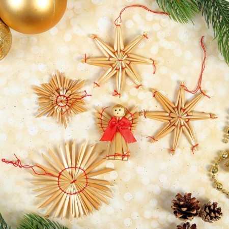 Eco-decor in the gift packaging "Heavenly Angels" set of 16 pcs.-2