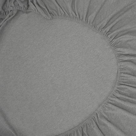 ELS sheet Essential, size 180x200x30 cm, gray color-2