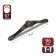 PC177AB bracket handle, m/o 96 mm, bronze color, 4 pcs TMP