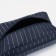 Lightning cosmetic bag, external pocket, blue color