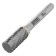 Denzel Borfrase, type A, on metal, carbide, cylindrical, 10 mm