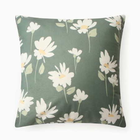Case on the pillow Ethel "Flowering" 4 pcs, 40*40 cm, velor 100% p/e-1