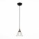 Suspension lamp ST LUCE. SL237.403.01. Evoluto. 1x40 W, E27, 18x18x13.5 cm, black color, bronze