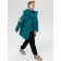 Windbreaker for boys, height 158 ​​cm, emerald color