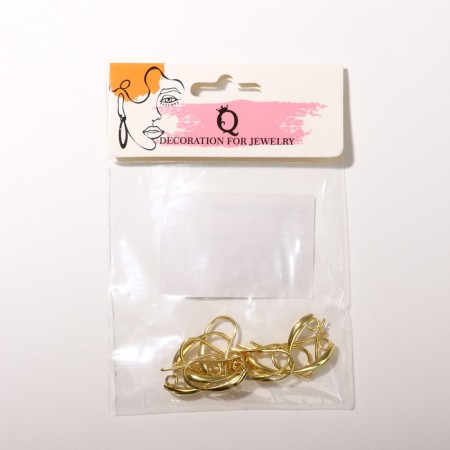 SHVESS-CRUCHS SM-1111-1, (set of 5 pairs), color gold-2