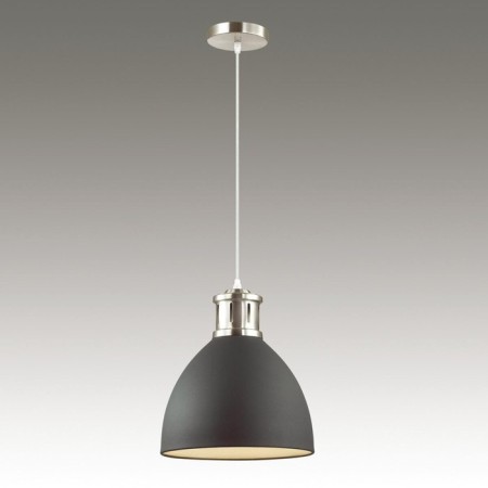 Viola 1x60W E27 Susception, Black, Nickel 30x30 cm-1