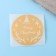 Craft stickers in the roll "NG", 500 pcs, 3.8 x 3.8 cm