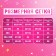 Carnival set "Stylish Princess": A rim, a pink dress with a crown, height 98-104 cm