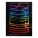 Diary of a solid cover of grades 1-11, 40 sheets, Color Blocks, metallic, selective varnish