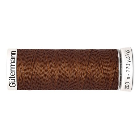 SEW-HALL thread for all materials, 200 m, 748277 (650 golden chestnut)