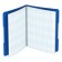 Notebook A5+, 48 sheets in the Erichkrause "Folderbook", removable plastic cover, elastic bands, offset unit, white 100%, blue