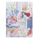 Gift notebook, A6, 100 sheets, a colored block, with a curly knife on a magnet, "anime", mix