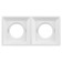 OL24-2 WH MR16/GU5.3, white, 2x11W 18.6x9.8x9.6 cm