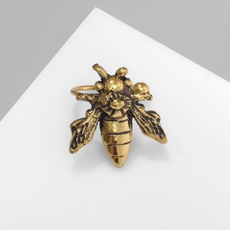 Earring "Kaff" Firefly, color black gold-1