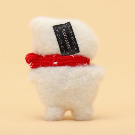 A toy for cats with cat mint "Snowman", 11 cm-2