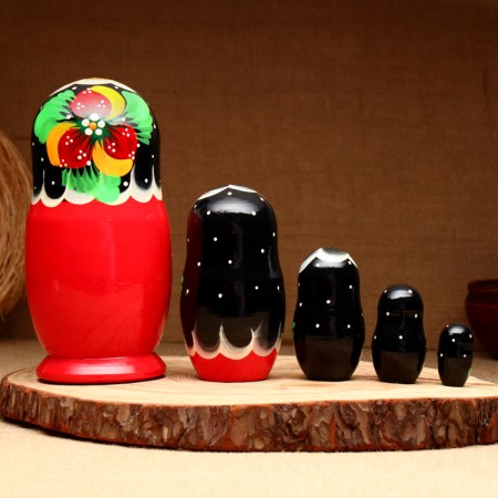 Matryoshka 5-doll "Raisa", 17-18 cm-1