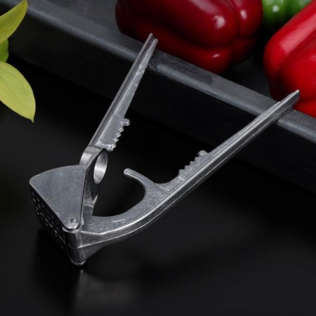 Press for garlic, from aluminum-1
