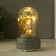 Souvenir Polystone Light "Cosmonaut on the Moon in the flask" Sound 2haaa 9x9x14.5 cm mix