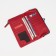 Women's wallet on magnets, red color