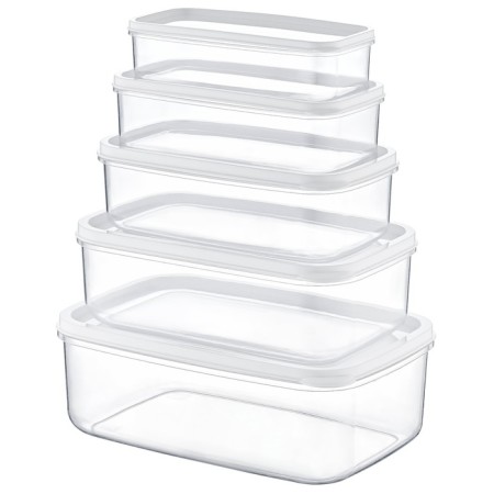 A set of food containers EMHOUSE, 5 pcs, color mix-3