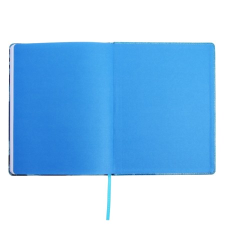 Universal Diary Grade 1-11, 48 sheets "jeans", a solid cover of artificial leather, lam-13
