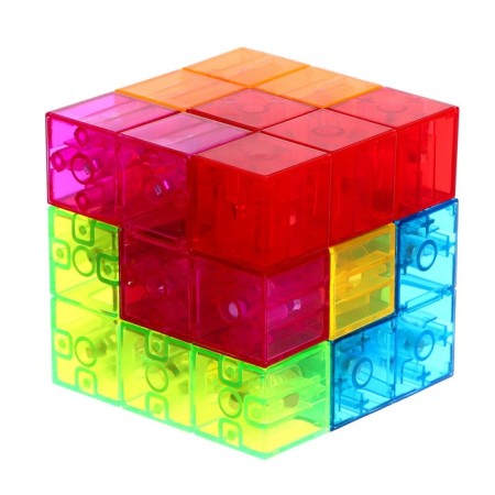 Magnetic designer "Magic Cube", 7 details, 50 tasks-1