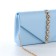 Women's bag on magnet, blue color