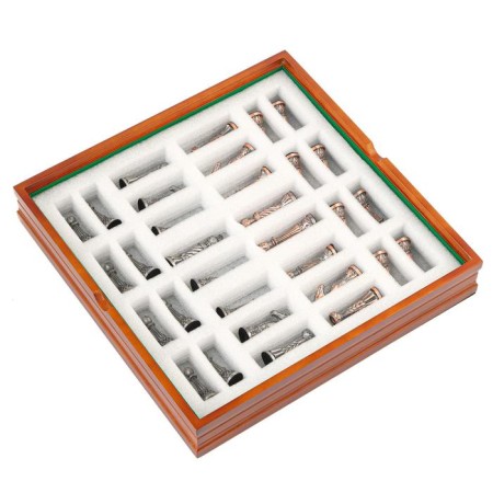 Chess souvenir, "classic" h King-7.8 cm, h Paraks-5.4 cm. D-2 cm, 36 x 36 cm-5