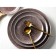 Porcelain deep -porcelain Natur Sand, 500 ml, D = 20 cm, brown color
