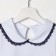 School blouse for a girl, white color, height 122
