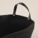 Basket for storage of handmade lauded "Louise", 33 × 33 × 16 cm, black color
