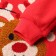 Kit for children (sweatshirt, trousers), red color, height 110 cm