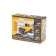 Designer transport "Loader", 20 elements, yellow-black color, in the box