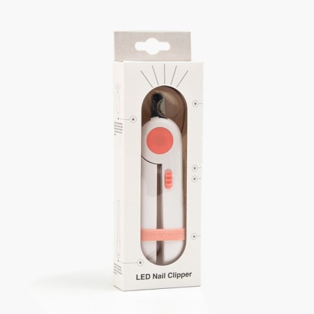 Clawers for animals with LED lantern and nail file, pink-9