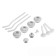 A kit for connecting the radiator OGINT 017-4462, 1/2 ’’, for alumin/bimetal, 13 objects
