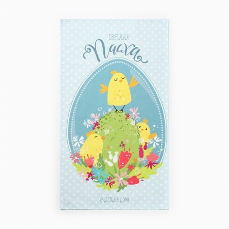 Set "Chickens" towel 40x73cm, sarzha 190g/m2, cookies for cookies-1