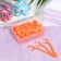 Dental threads for children, orange, set of 50 pcs.