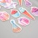 Stickers for creativity "Birthday" set 2 sheets 22x12.5 cm