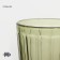 Glass glass Magistro "La-Channel", 350 ml, green color