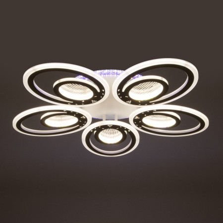 Causteen from the remote control 1911/5wt LED 160W Dimmer white 68x68x8.5 cm Bayerlux-4
