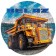 Wooden figured puzzle EWA "BELAZ", 28 × 28 cm