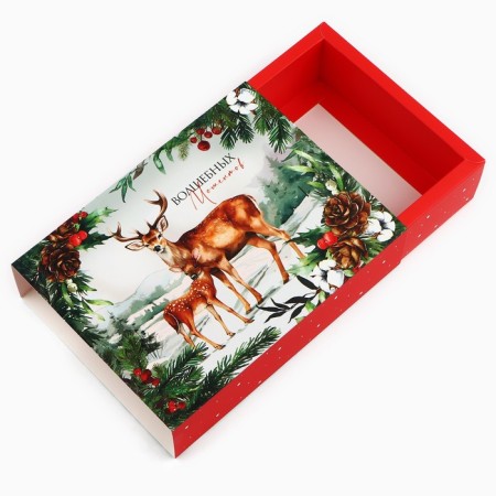 Box for sweets "Fairy Tale in the Forest", 20 x 15 x 5 cm, New Year-2