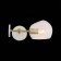 Sconces st. SL434.201.01. Calmare. 1x40 W, E14, 32.2x15 cm, brass color