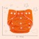 Reusable diaper, orange color