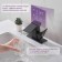Mixer for the sink ZEIN Z3810, designer, single -leaf, flat spout, black
