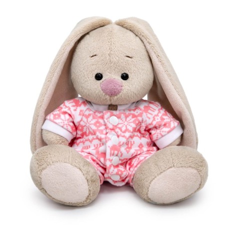 Soft toy "Bunny mi in a winter pajama", 15 cm