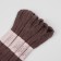 Set of thread muline No. 3860, 8 ± 1 m, 6 pcs, cocoa color