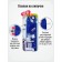Pockets in the kindergarten "Cosmos" for a children's cabinet, 85x24 cm, blue color