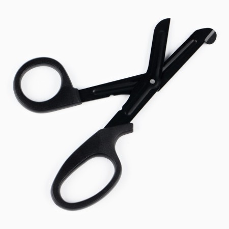 Tactical black scissors 15cm-1