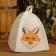 Bath cap children's "Fox" with print, white